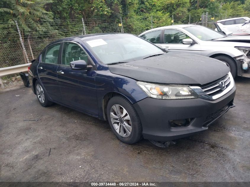 2013 HONDA ACCORD LX