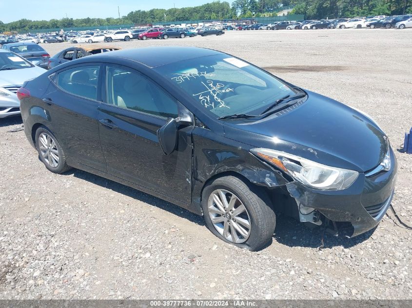 2014 HYUNDAI ELANTRA SE