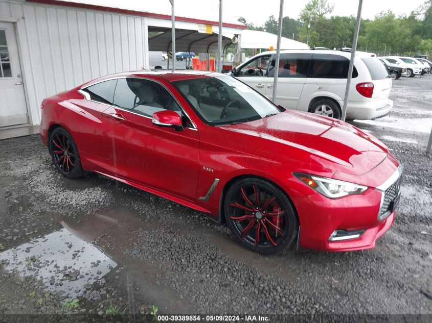 2017 INFINITI Q60 3.0T RED SPORT 400