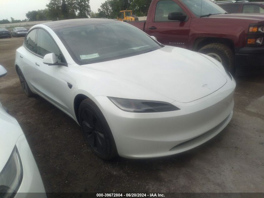 2024 TESLA MODEL 3