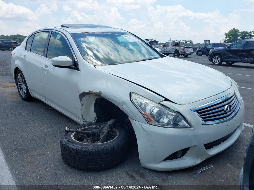 2013 INFINITI G37X