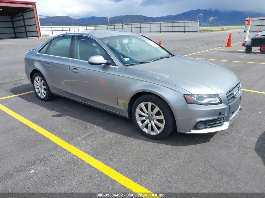 2011 AUDI A4 2.0T PREMIUM