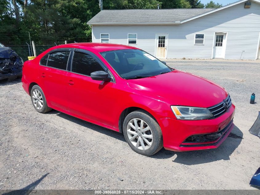 2015 VOLKSWAGEN JETTA 1.8T SE