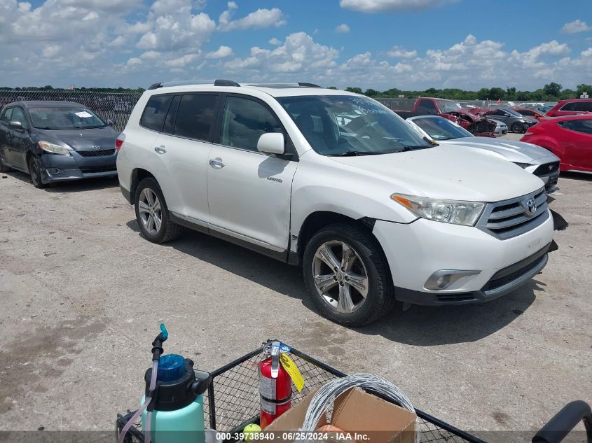 2013 TOYOTA HIGHLANDER LIMITED V6