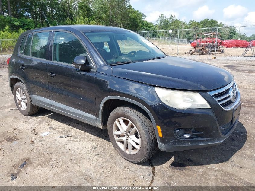 2011 VOLKSWAGEN TIGUAN S