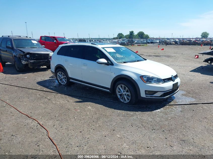 2017 VOLKSWAGEN GOLF ALLTRACK TSI S/TSI SE/TSI SEL