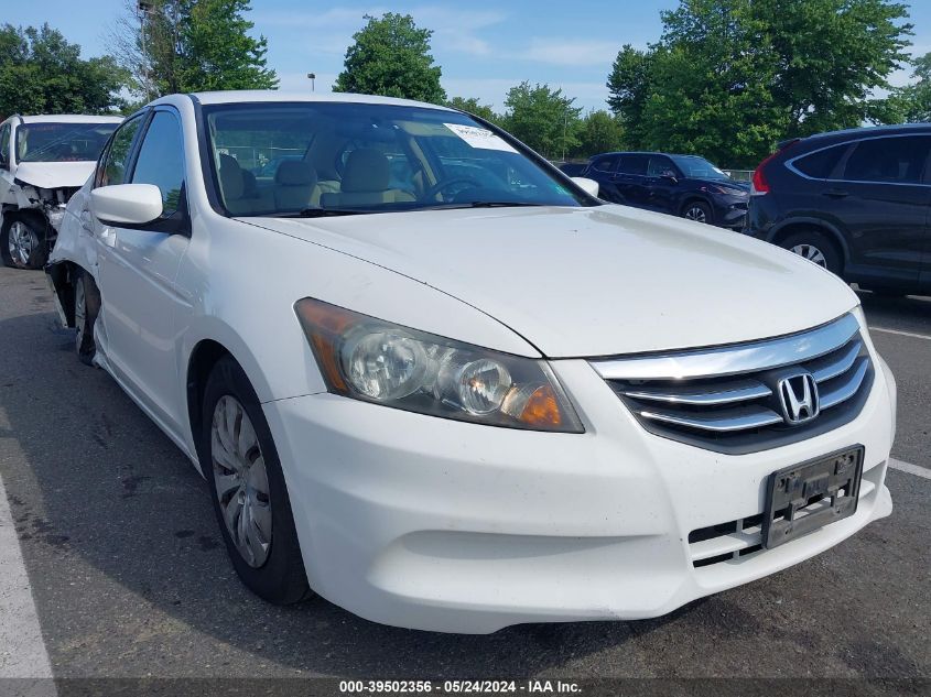 2012 HONDA ACCORD 2.4 LX