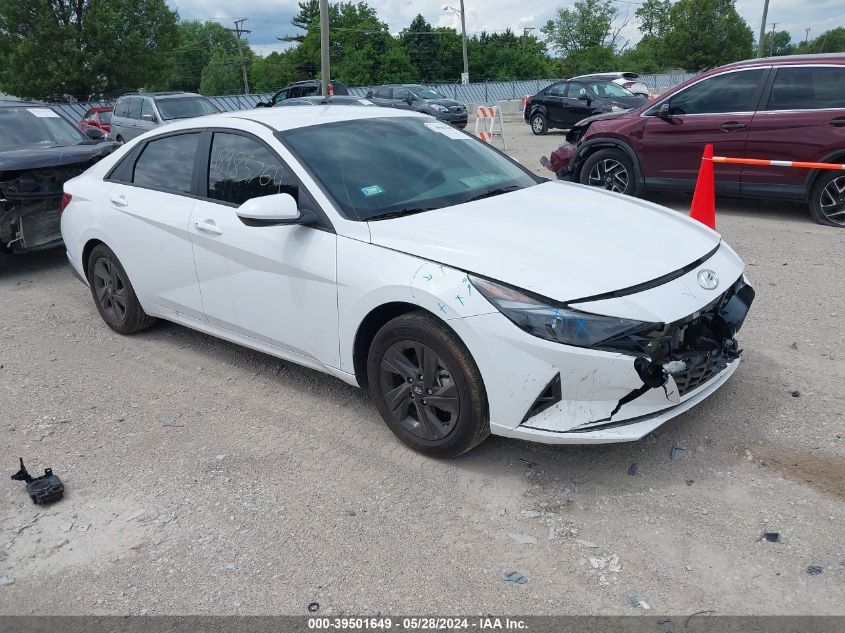 2023 HYUNDAI ELANTRA HYBRID BLUE