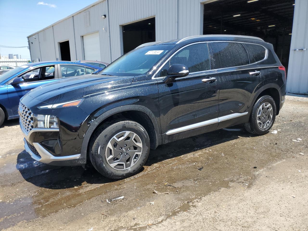 2021 HYUNDAI SANTA FE BLUE