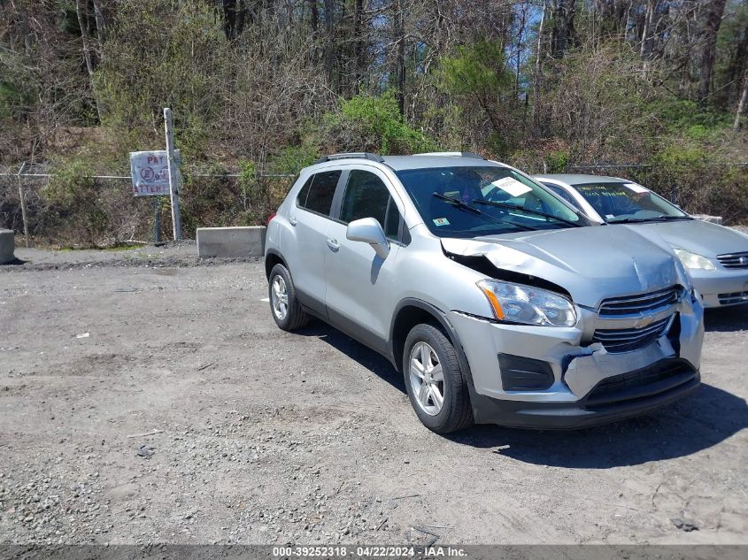 2016 CHEVROLET TRAX LT