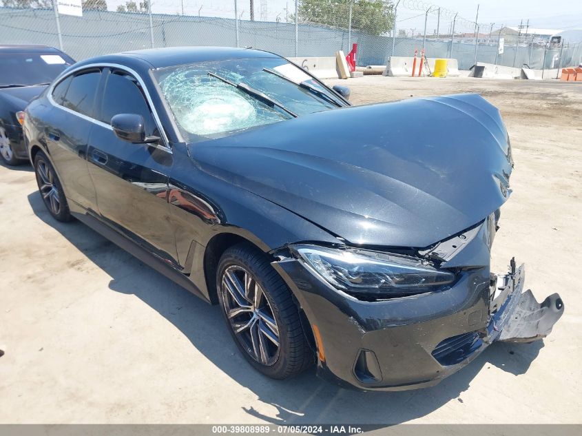 2022 BMW 430I GRAN COUPE