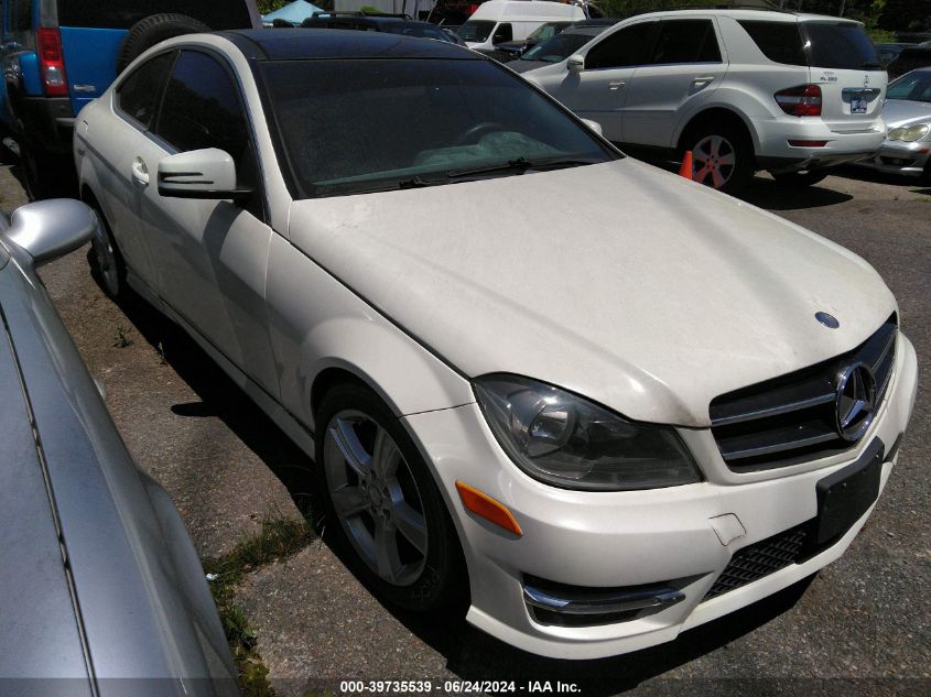 2012 MERCEDES-BENZ C 250