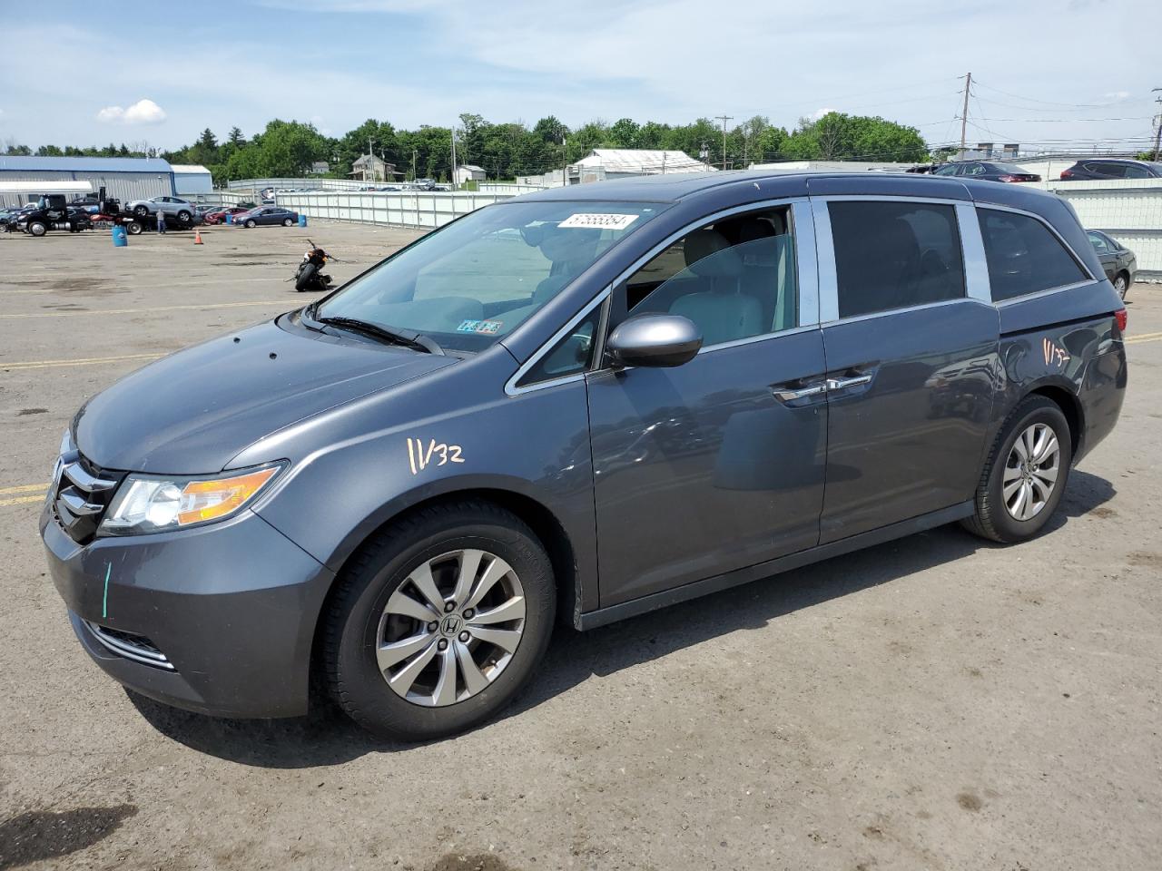 2017 HONDA ODYSSEY EXL