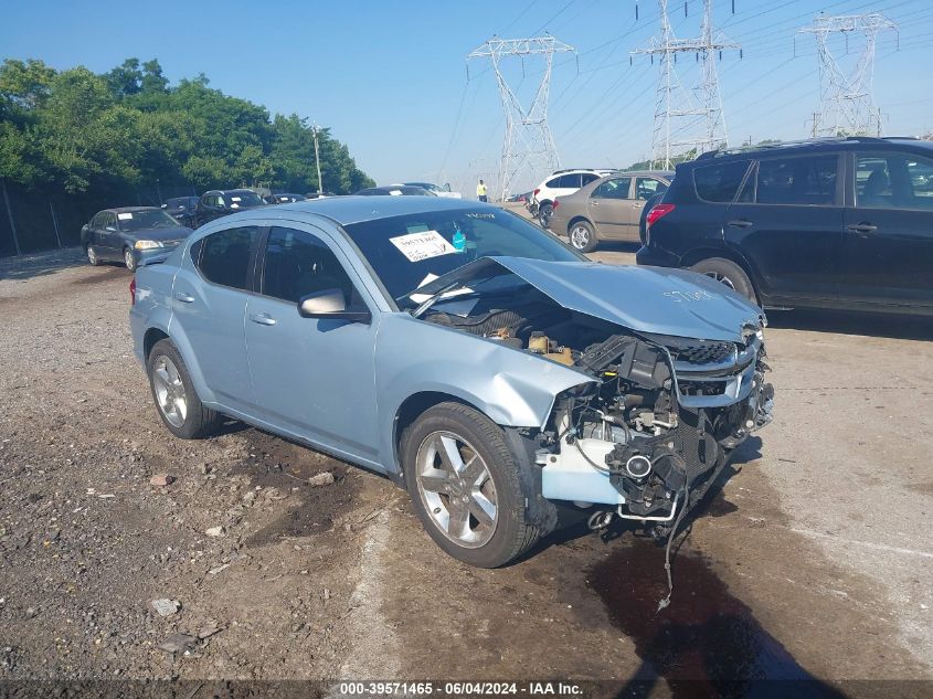 2013 DODGE AVENGER SE V6