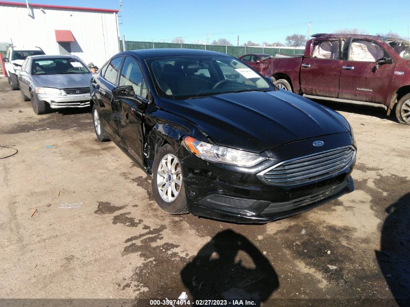 2017 FORD FUSION S