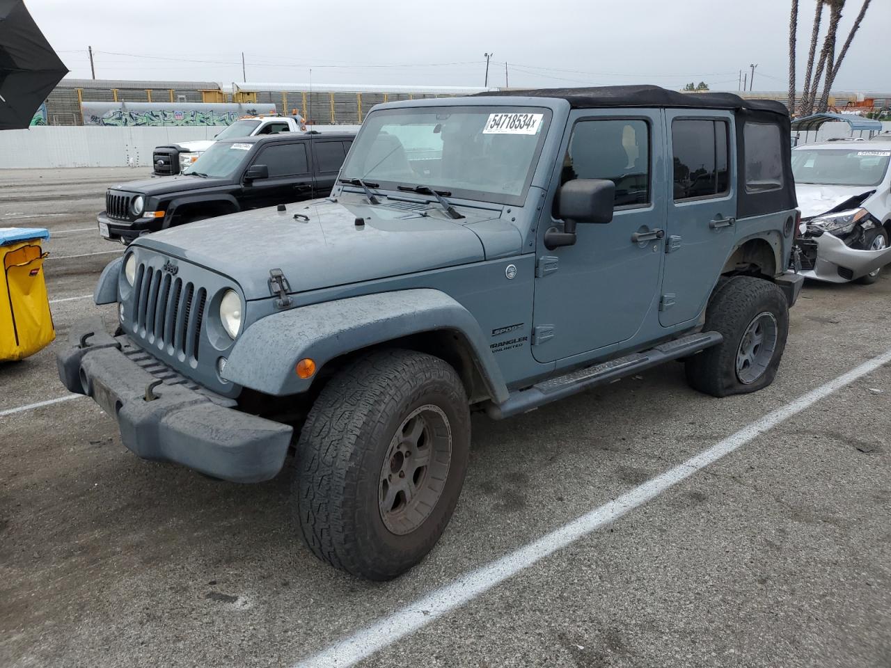 2014 JEEP WRANGLER UNLIMITED SPORT