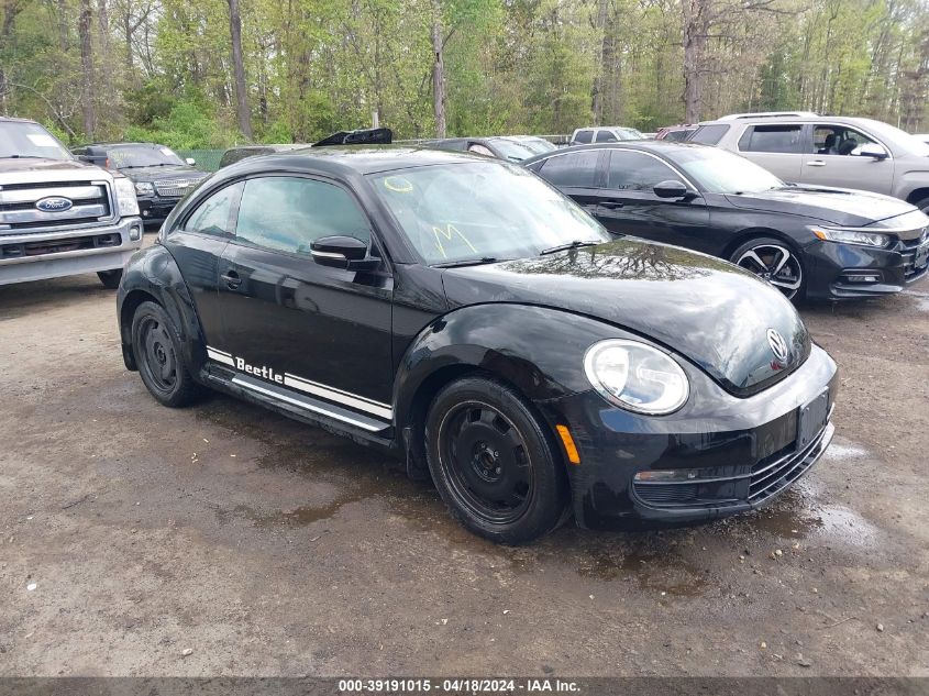 2012 VOLKSWAGEN BEETLE 2.5L