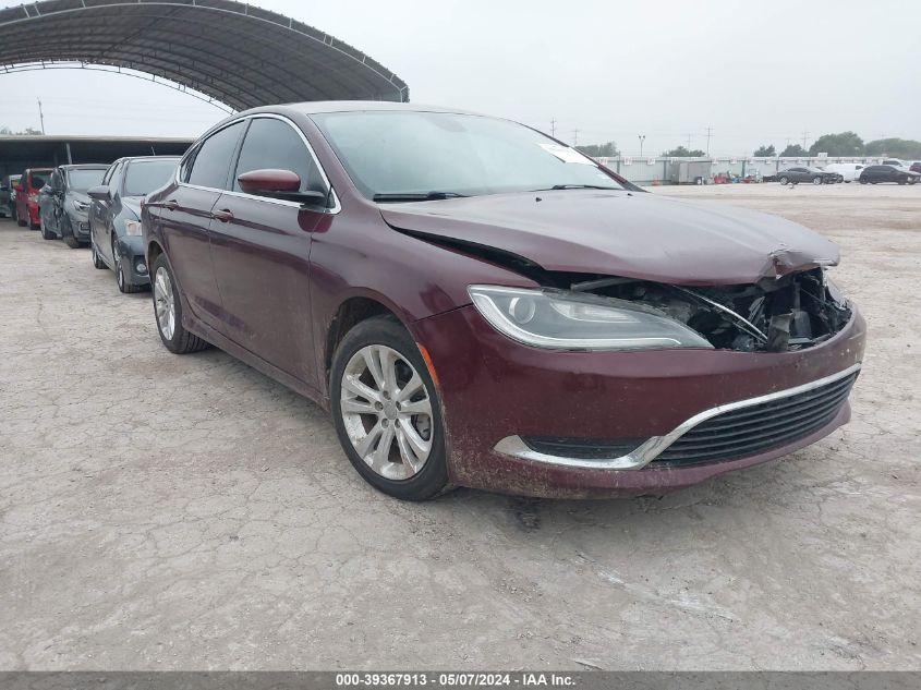 2016 CHRYSLER 200 LIMITED