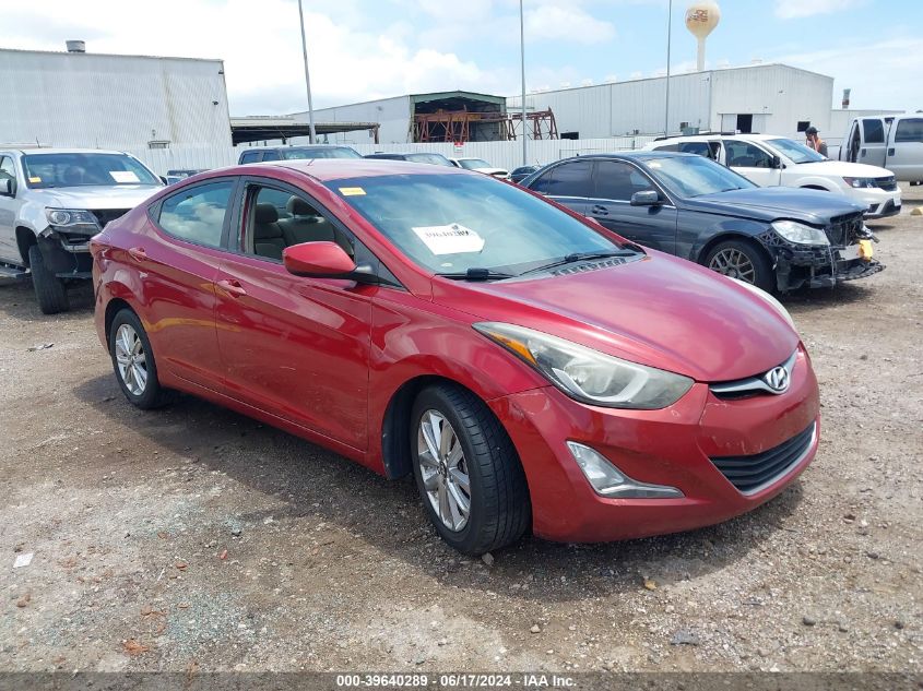 2014 HYUNDAI ELANTRA SE