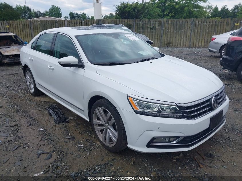 2018 VOLKSWAGEN PASSAT 2.0T SEL PREMIUM