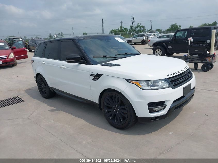 2015 LAND ROVER RANGE ROVER SPORT 3.0L V6 SUPERCHARGED HSE