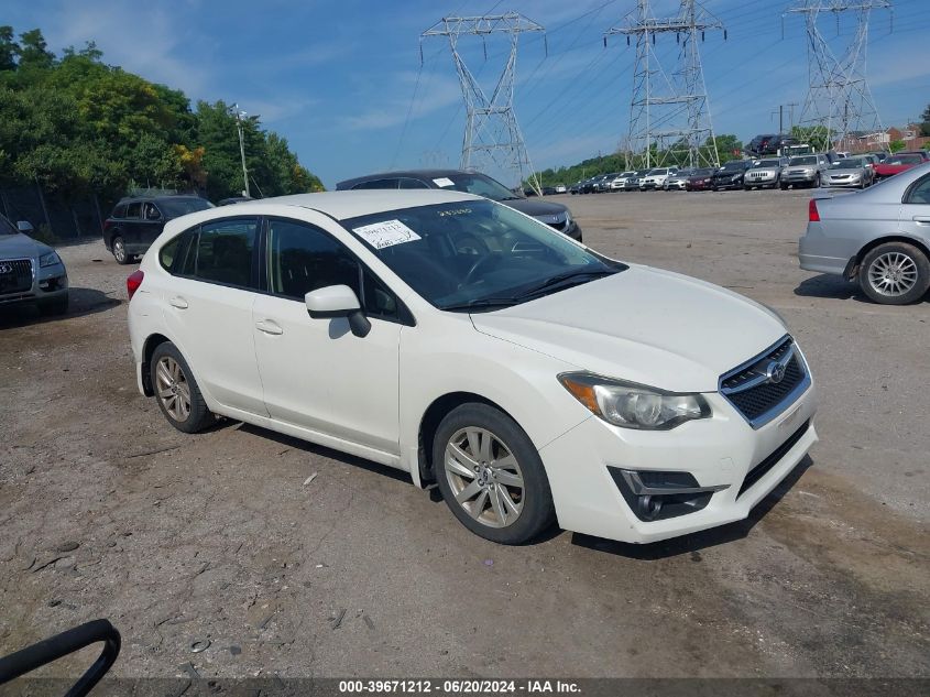 2015 SUBARU IMPREZA 2.0I PREMIUM