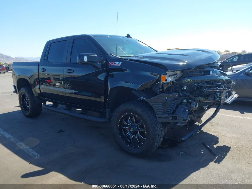 2022 CHEVROLET SILVERADO 1500 4WD  SHORT BED RST