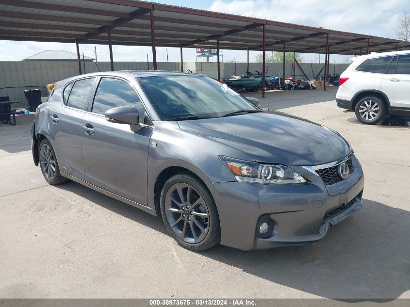 2012 LEXUS CT 200H PREMIUM