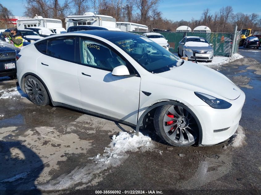 2022 TESLA MODEL Y PERFORMANCE DUAL MOTOR ALL-WHEEL DRIVE