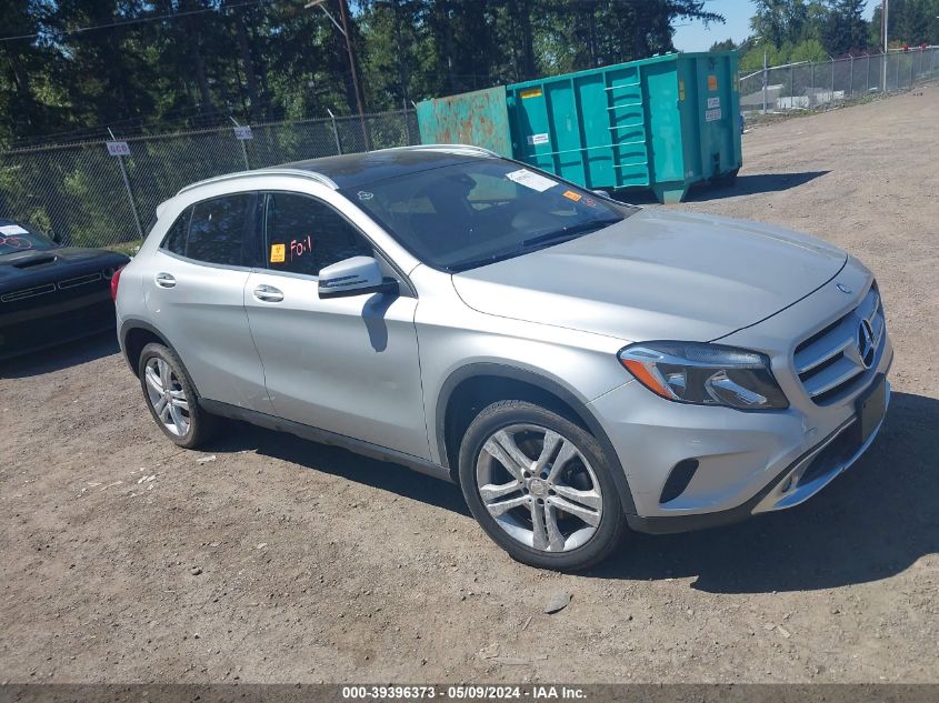 2017 MERCEDES-BENZ GLA 250 4MATIC