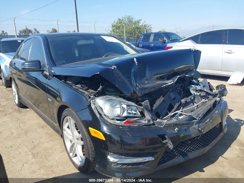 2012 MERCEDES-BENZ C 250 LUXURY/SPORT