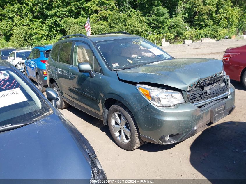 2016 SUBARU FORESTER 2.5I LIMITED