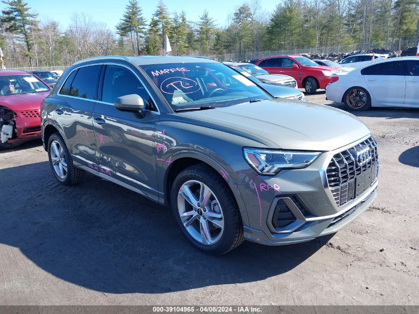 2024 AUDI Q3 PREMIUM 45 TFSI S LINE QUATTRO TIPTRONIC