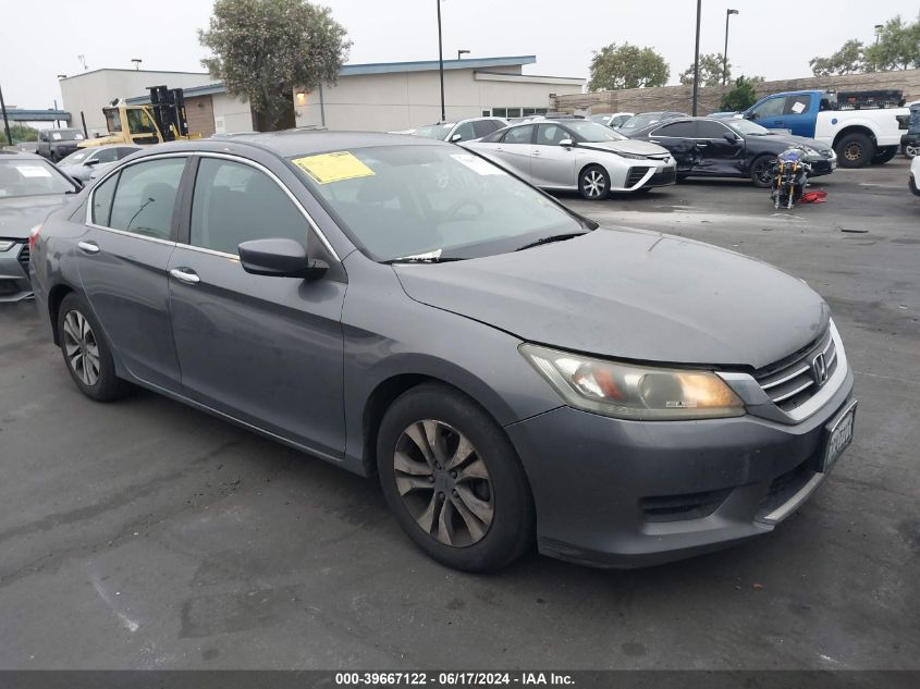 2013 HONDA ACCORD LX