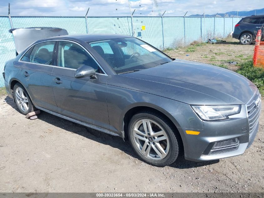 2018 AUDI A4 SEDAN