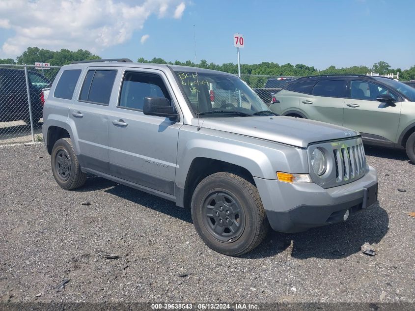 2017 JEEP PATRIOT SPORT 4X4