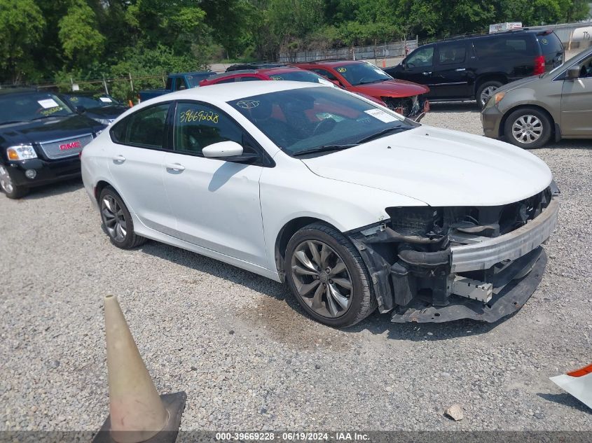 2015 CHRYSLER 200 S