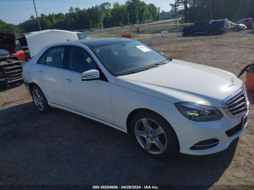 2015 MERCEDES-BENZ E 350 4MATIC