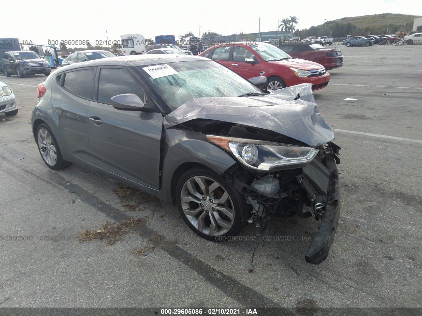 2013 HYUNDAI VELOSTER BASE W/BLACK