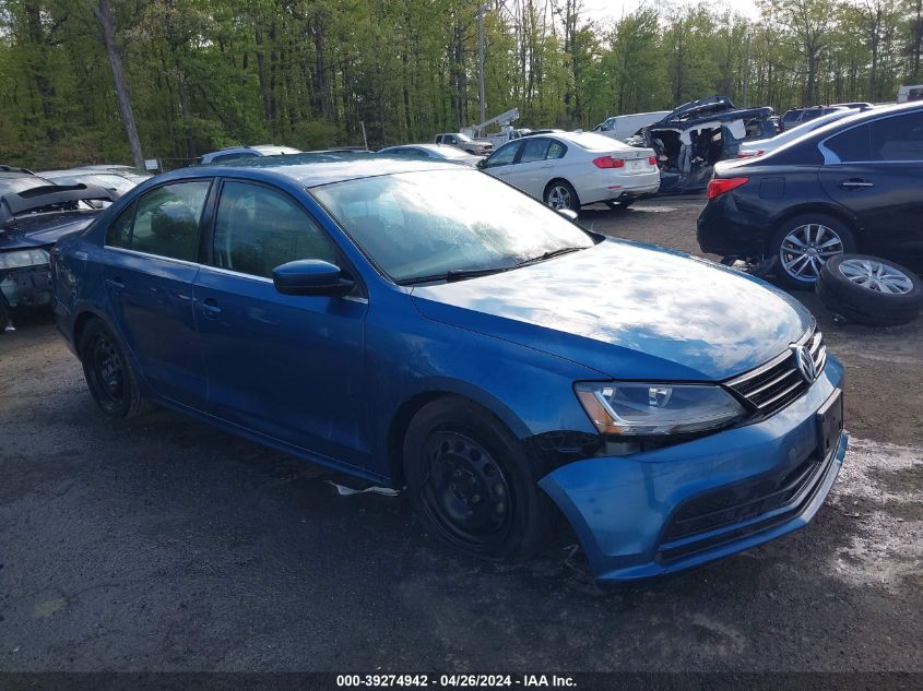 2017 VOLKSWAGEN JETTA 1.4T S