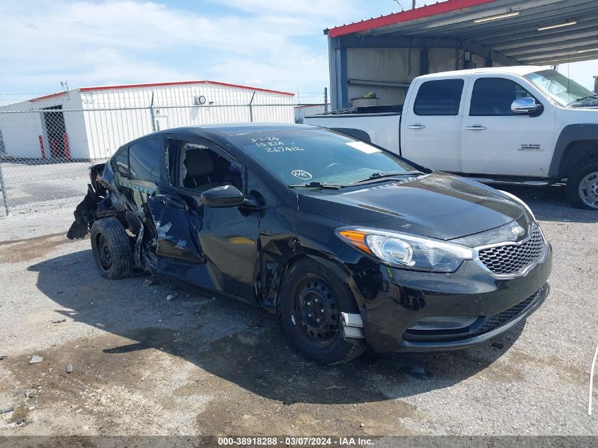 2015 KIA FORTE LX