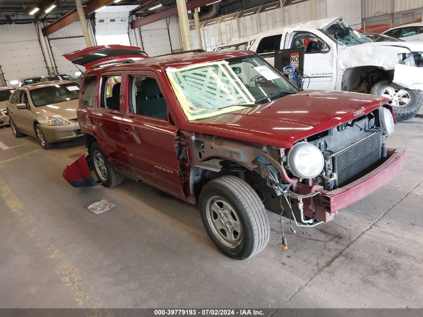 2016 JEEP PATRIOT SPORT