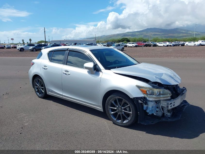 2013 LEXUS CT 200H