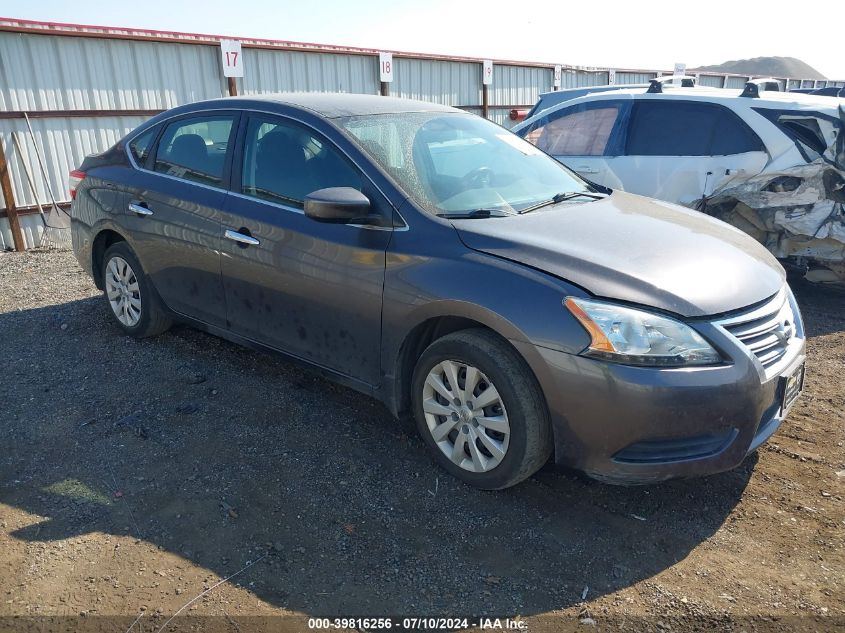 2014 NISSAN SENTRA S/SV/SR/SL