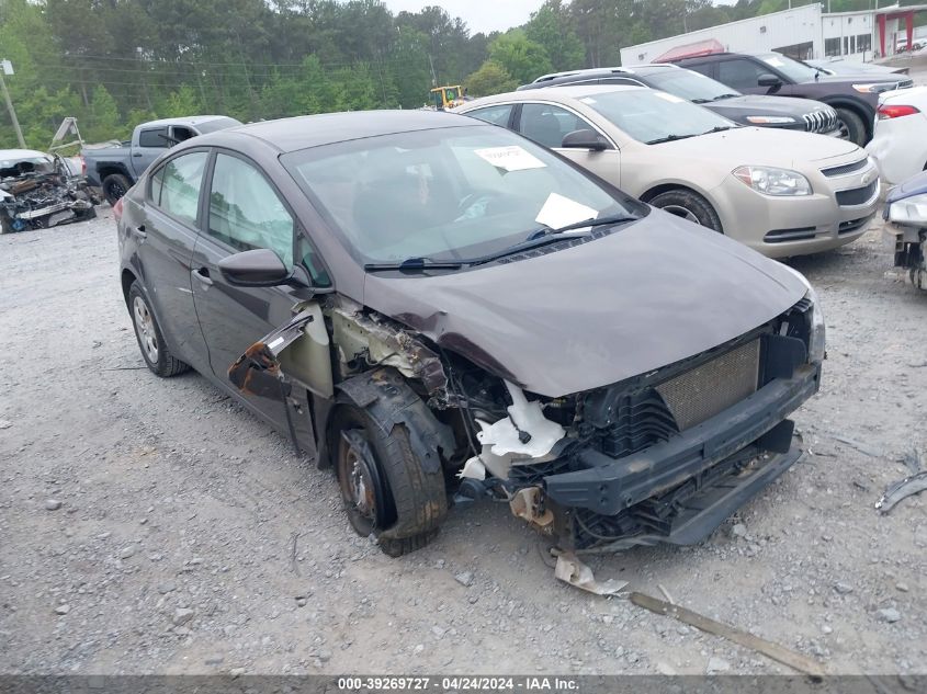 2018 KIA FORTE LX