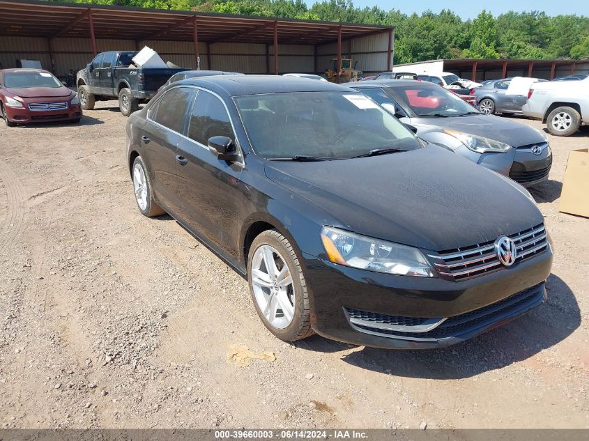 2014 VOLKSWAGEN PASSAT 2.0L TDI SE