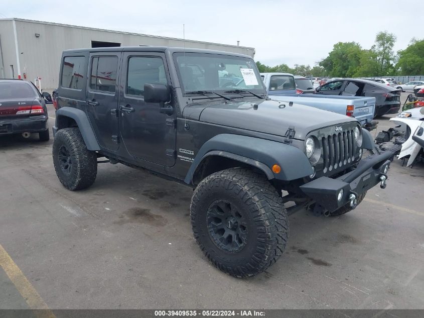 2017 JEEP WRANGLER UNLIMITED SPORT 4X4