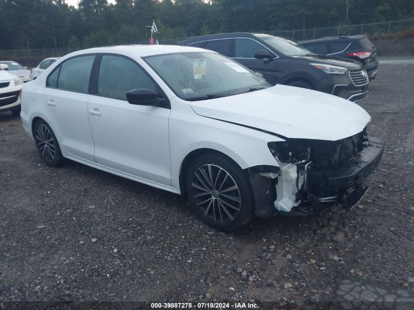 2016 VOLKSWAGEN JETTA 1.8T SPORT