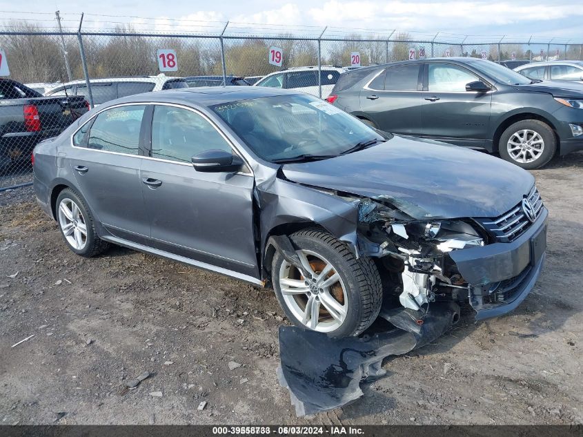 2014 VOLKSWAGEN PASSAT 2.0L TDI SEL PREMIUM