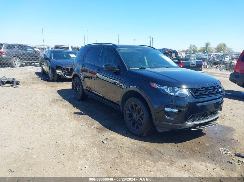 2017 LAND ROVER DISCOVERY SPORT HSE